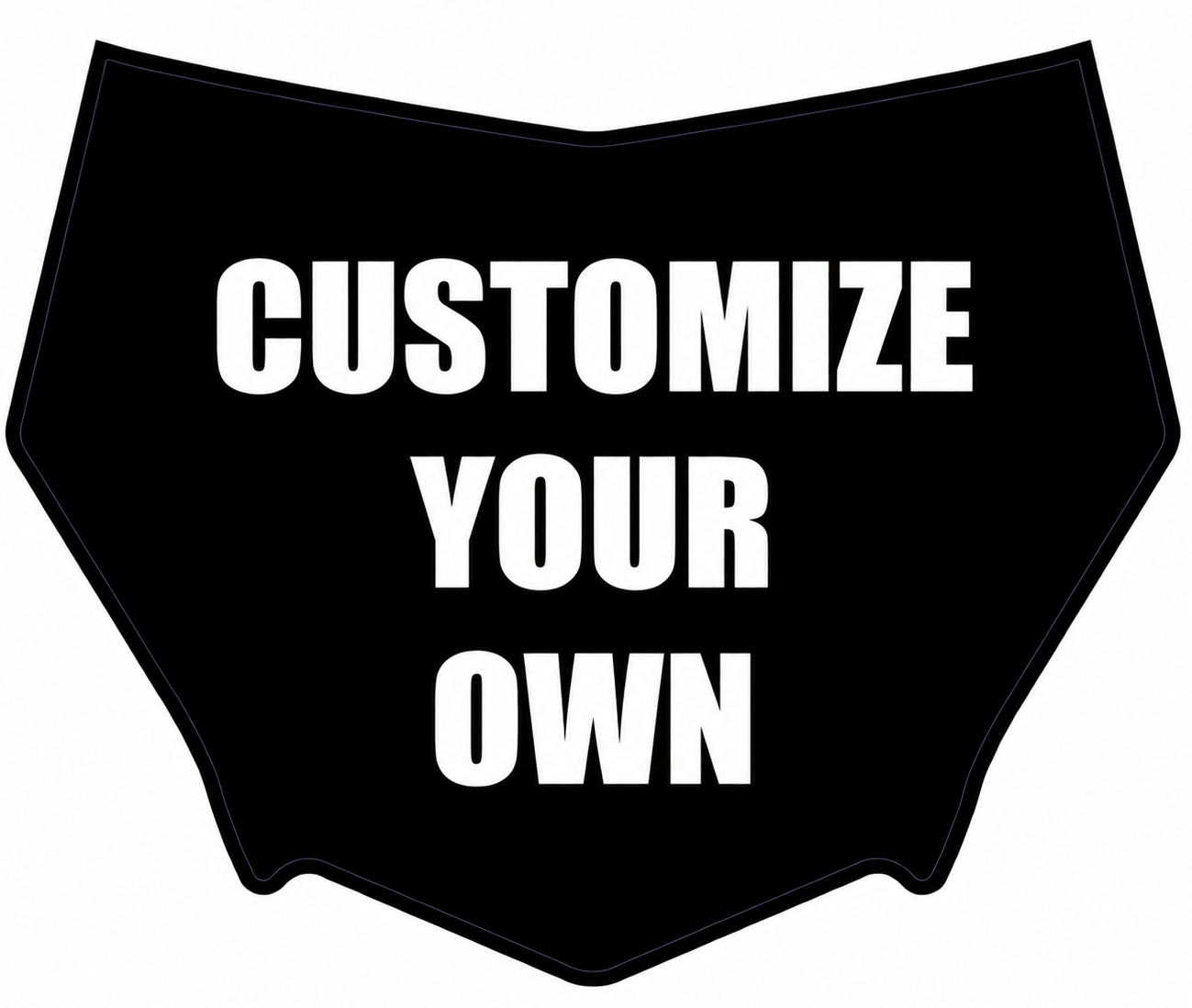 Custom MotoCutz Plate Decal