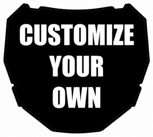 Custom ODI Plate Decal