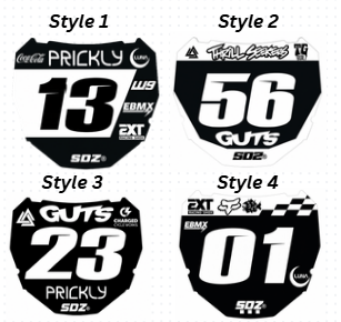 Custom ODI Plate Decal